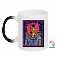 Кружка-хамелеон Bojack Horseman icon