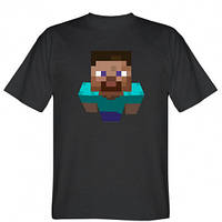 Мужская футболка Steve from Minecraft