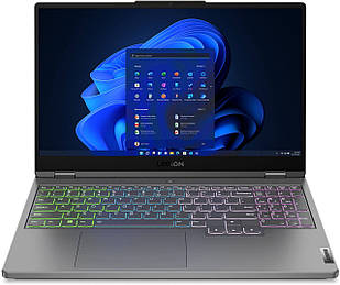 Ноутбук Lenovo Legion 5 15ARH7 Storm Grey (82RE003XPB) Ryzen 7 6800H, RTX 3050 Ti, 1920x1080, 16 Gb DDR5 Б4700