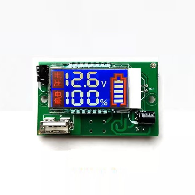 Плата с индикатором, вольтметром с 1-USB уровень заряда акумулятора 12 ...