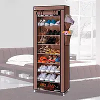 Тканевый органайзер шкаф для хранения обуви Shoe Cabinet 6110 160х60х30 см De