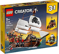 Блоковий конструктор LEGO Creator Піратський корабель 1262 деталі (31109)