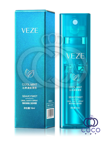 Освіжаючий м'ятний спрей для порожнини рота Veze Mint Fresh Oral Cavity Spray, 10 мл, фото 1