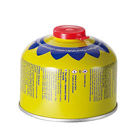 Газовий балон Meva 230 г універсальний для кемпінгу та побуту.