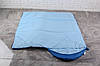 Дитячий туристичний спальний мішок синього кольору, фото 6