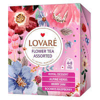 Чай Lovare Ассорти Цветочный 4 вида по 8 шт (lv.79686) (код 1472123)