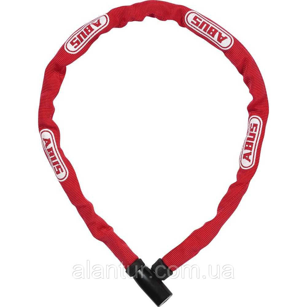 Замок ланцюга ABUS 4804K/75 Steel-O-Chain для мотоциклів, червоний