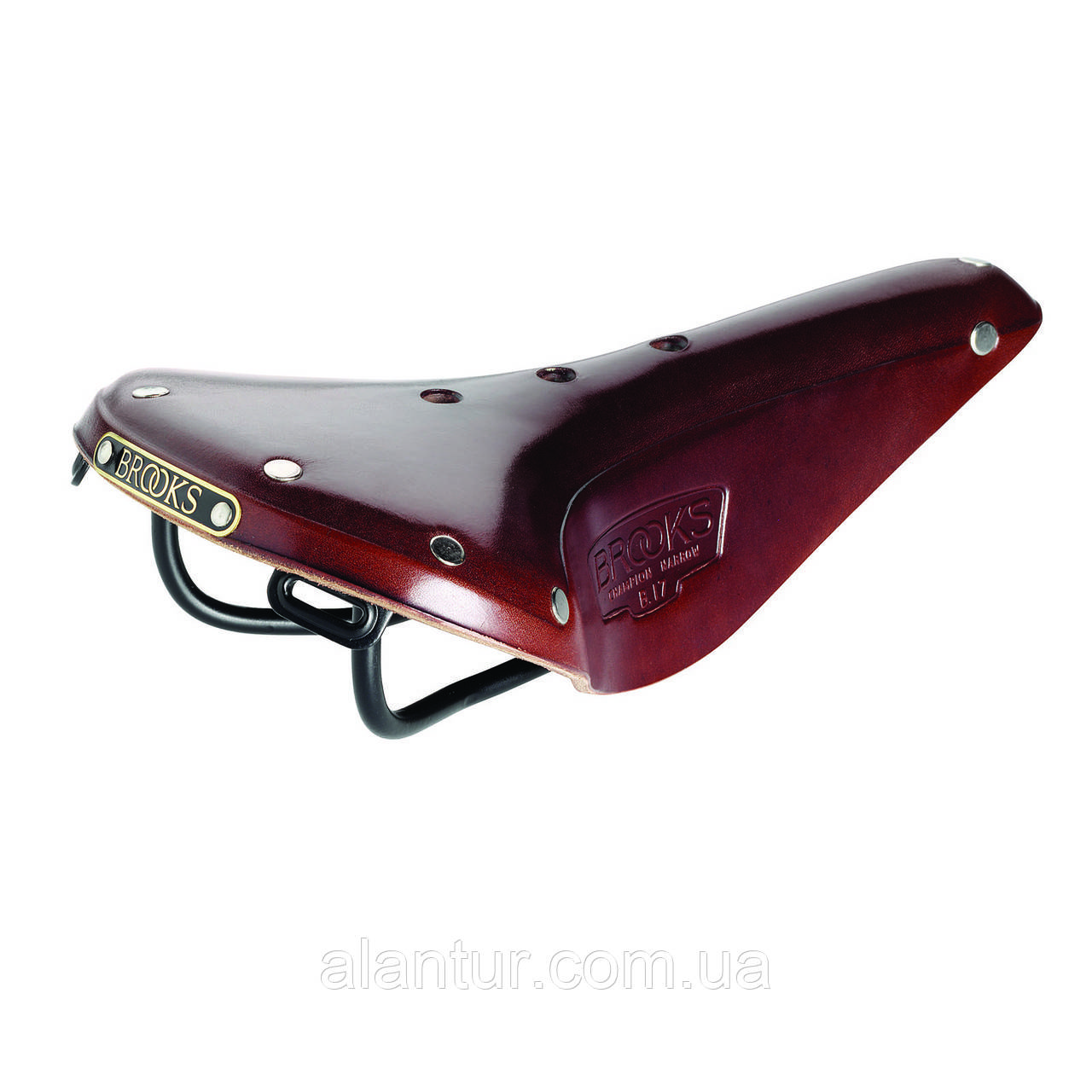 Сідло велосипедне BROOKS B17 Narrow Brown - надійне та комфортне для тривалих поїздок.