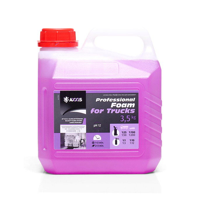 Активна піна AXXIS Professional Foam for Trucks (каністра 3л), фото 1