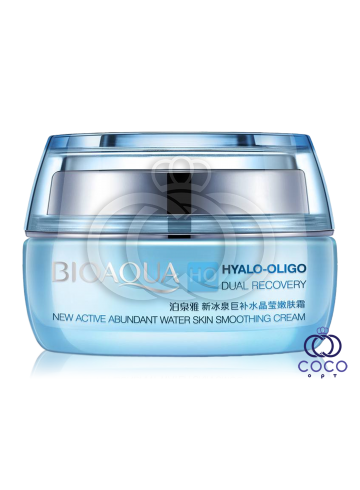 Крем для обличчя BIOAQUA Hyalo Oligo Dual Recovery Smoothing Cream 50 G