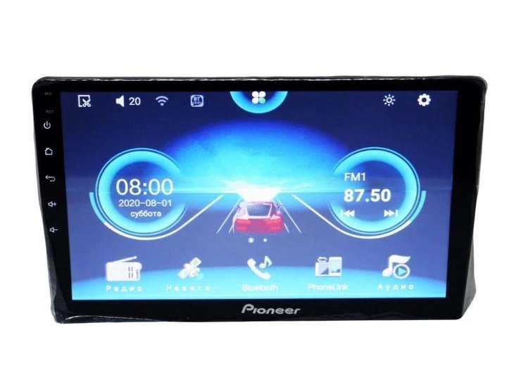 PI-808 автомагнітола 2DIN 10"-магнітола ANDROID 10.0 - 3/32GB
