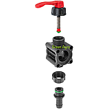 Секція розподільника тиску обприскувача Agroplast HD 227980 (тип Arag), фото 3