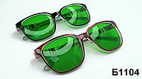 Защитные глаукомные зелёные очки