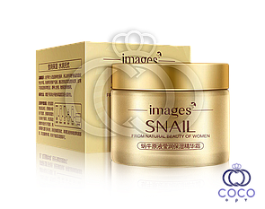 Крем для обличчя Images Snail Essence Moisturizing Cream з муцином равлики і гіалуронової кислотою