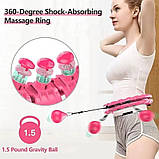 Хулахуп, масажний обруч Intelligent Hulahoop 8767, блакитний, фото 4