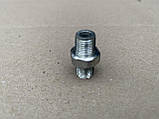 Штуцер перехідний під трубку тиску масла центрифуги МТЗ ( М10*1 х К1/8, маленький), фото 2