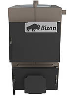 Котел твердотопливный классический Bizon М140 14кВт + механический терморегулятор