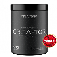 Креатин Моногидрат Creatine Monohydrate Powerful Progress 500 грамм со вкусом малины