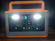 Пopтaтивнa зapяднa cтaнція 500W/720W(Max), 220V, 577,2Wh, 11.1V/52Ah (156000mAh/З.7V) PRO-PS500E PROTESTER, фото 5
