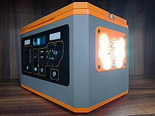 Пopтaтивнa зapяднa cтaнція 500W/720W(Max), 220V, 577,2Wh, 11.1V/52Ah (156000mAh/З.7V) PRO-PS500E PROTESTER, фото 4