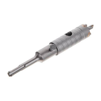Комплект: Свердло корончастот для бетону 26 мм + Перехідник SDS Plus 100 мм INTERTOOL SD-7026, фото 3