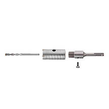 Комплект: Свердло корончастот для бетону 36 мм + Перехідник SDS Plus 100 мм INTERTOOL SD-7036, фото 4