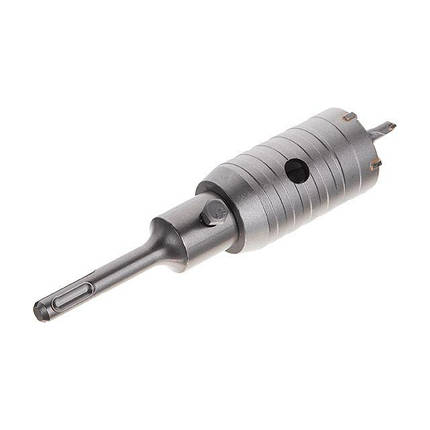 Комплект: Свердло корончасте по бетону 40 мм + Перехідник SDS Plus 100 мм INTERTOOL SD-7040, фото 3