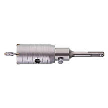 Комплект: Свердло корончасте по бетону 40 мм + Перехідник SDS Plus 100 мм INTERTOOL SD-7040, фото 4