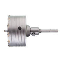 Комплект: Свердло корончастот для бетону 105 мм + Перехідник SDS Plus 100 мм INTERTOOL SD-7105, фото 4