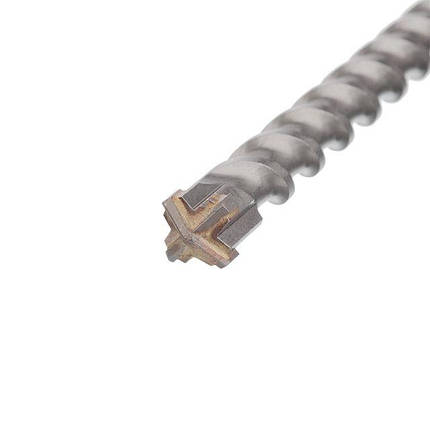 Бур SDS MAX, QUADRO, 16x1000 мм INTERTOOL SDM-16100, фото 3