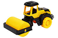 Трактор с катком желтый ТехноК