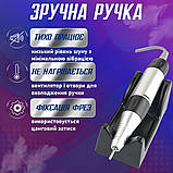 Фрезер для манікюру ЗС 601 фрейзер для педикюру ZS 601 машинка для нігтів 45.000 оборотів 65 Ватт, фото 4