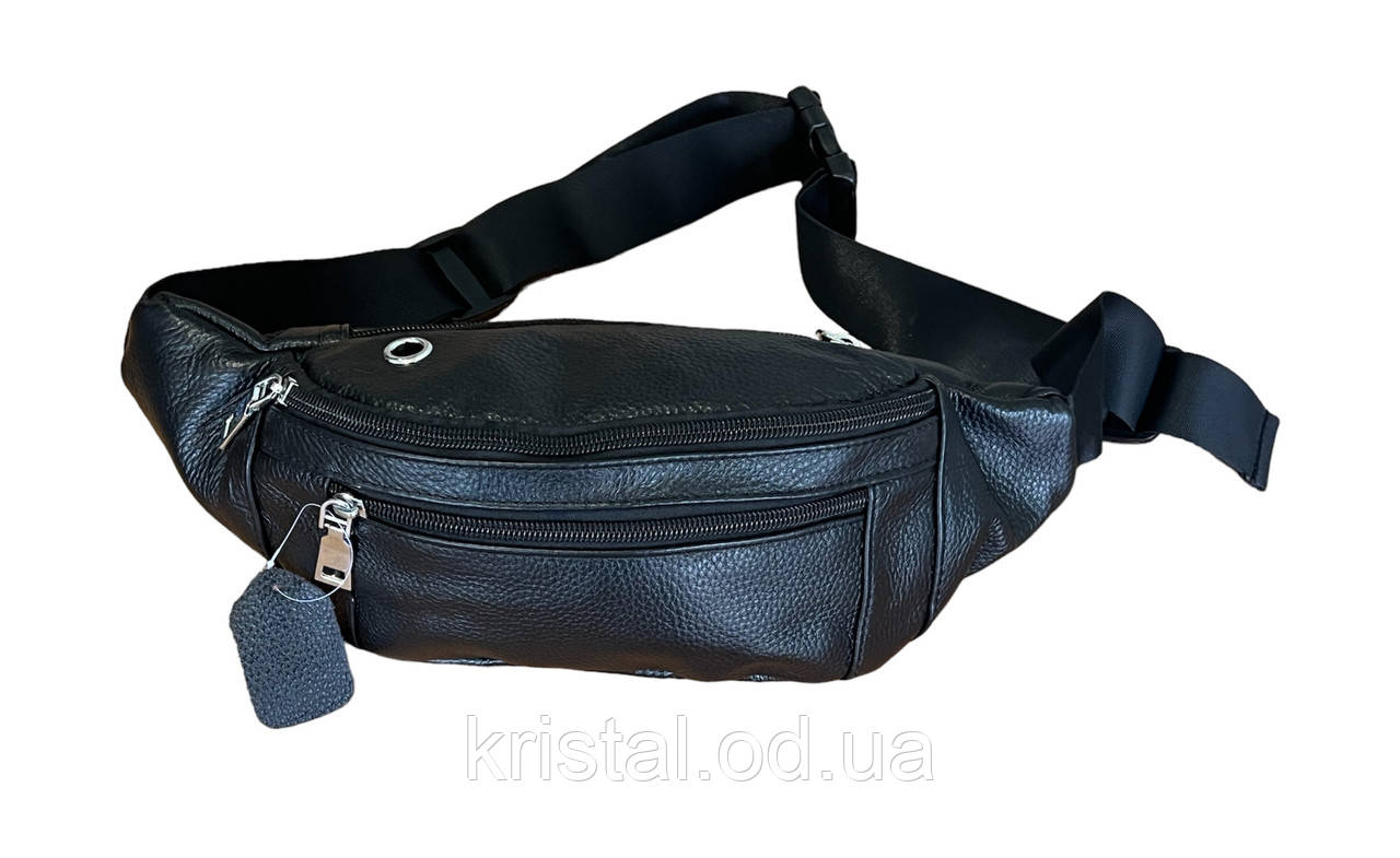 Чоловіча сумка-бананка оптом 28*15 см. No3595, фото 1