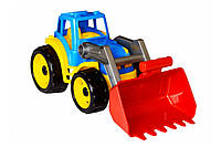 Игрушка трактор пластиковый с ковшом ТехноК