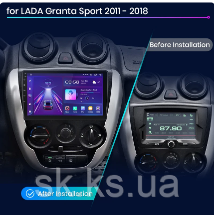 Junsun 4G Android магнітола для LADA Granta 2011-2021