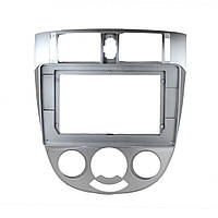 Перехідний штатний комплект із проводкою до Android магнітоли Chevrolet Lacetti 2014-2021 Conditioner Silver