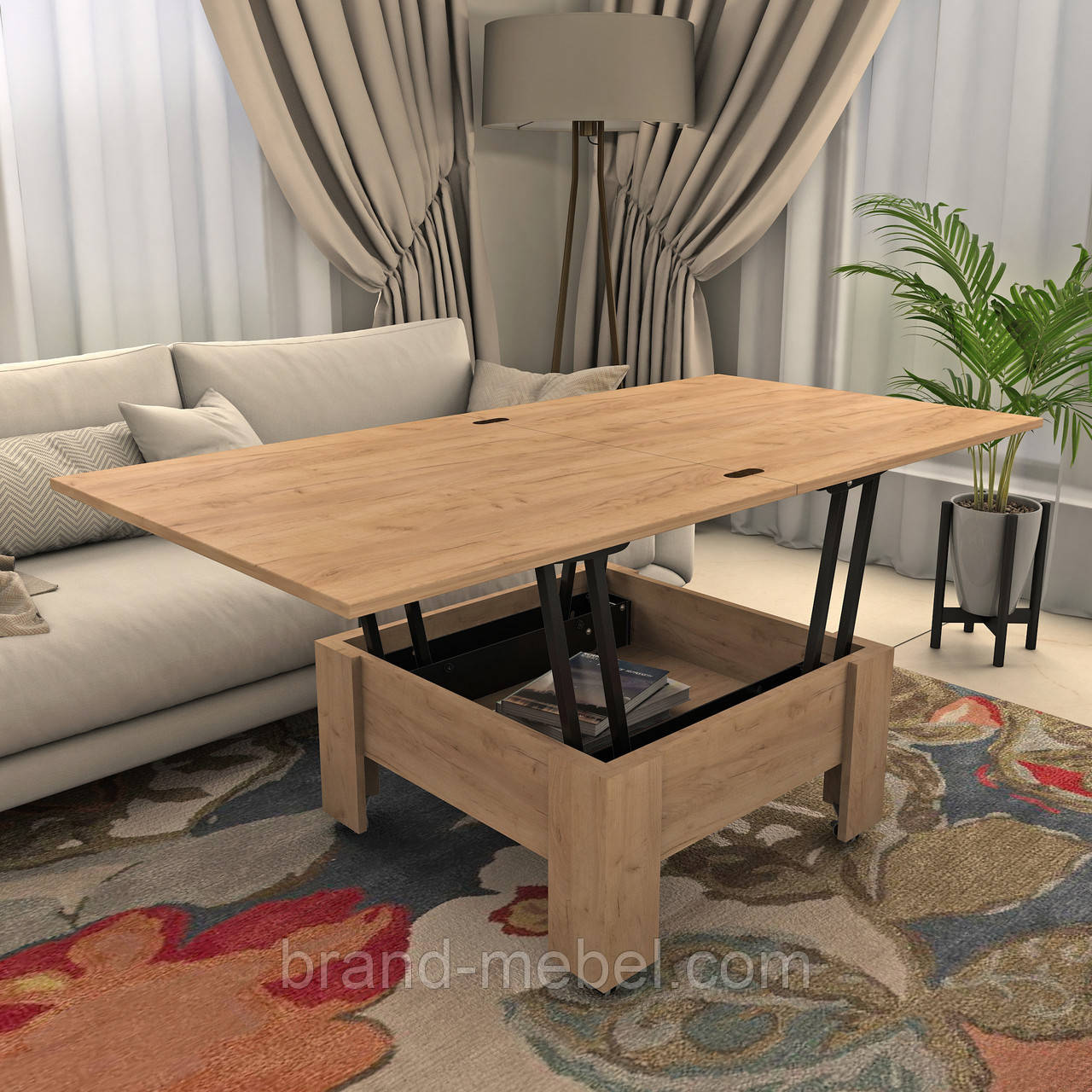 Стол трансформер Сигма купить по лучшим ценам в Украине "Brand-mebel".