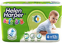 Підгузки Helen Harper Soft & Dry 4 (7-18 кг) 12 шт (5411416060079)