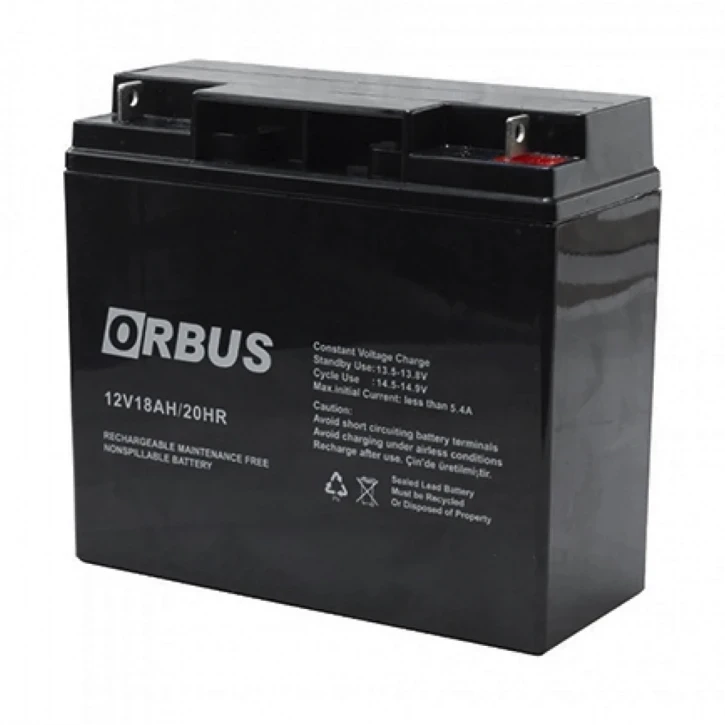 Акумуляторна батарея ORBUS OR1218 AGM 12V 18 Ah