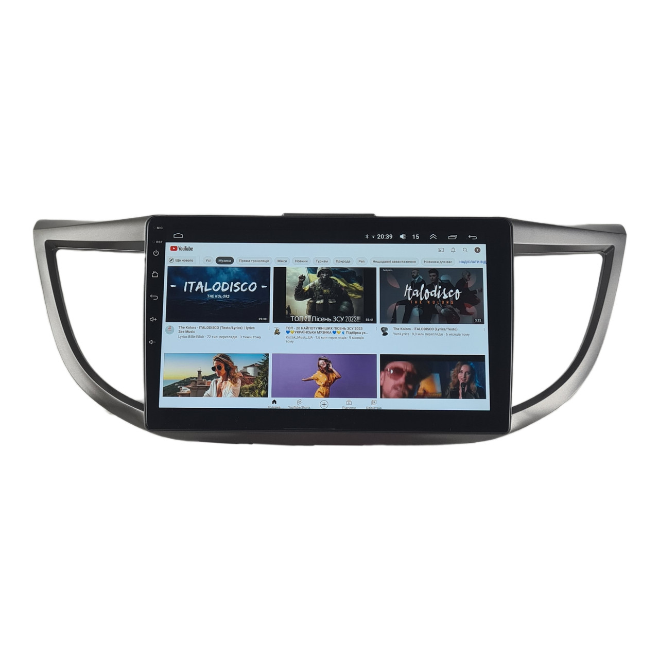 Штатна Магнітола Honda CR-V 2012-2015 FS-A7-8octa-DSP-4/64-CarPlay-DSP на ОС Android