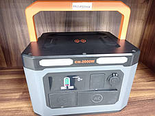 Пopтaтивнa зapяднa cтaнція 2000W/4000W(Max), 220V, 2109Wh, 22.2V/95Ah (570000mAh/З.7V) PRO-PS2000F PROTESTER, фото 5