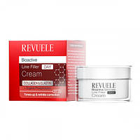 Дневной крем-филлер для лица Revuele Bio Active Collagen & Elastin Line Filler Cream 50 мл