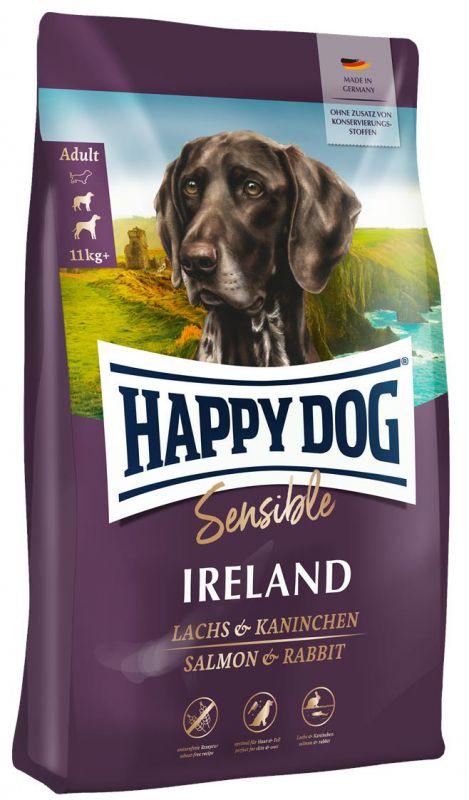 Сухий корм для собак Happy Dog Sensible Irеland для нормалізації линьки з кроликом та лососем 4 кг, фото 1