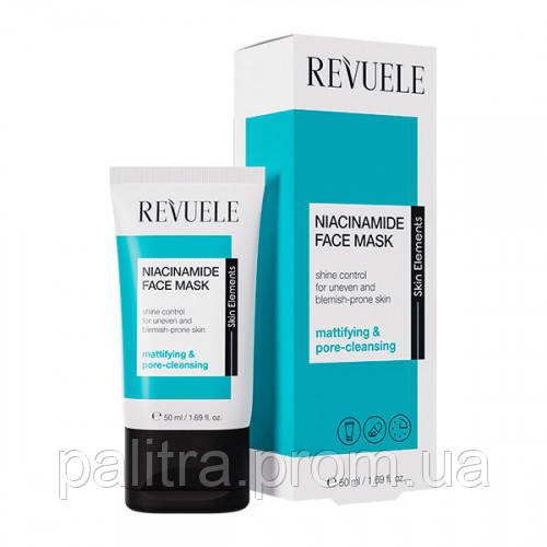 Маска для обличчя з ніацинамідом Revuele Niacinamide Face Mask 50 мл