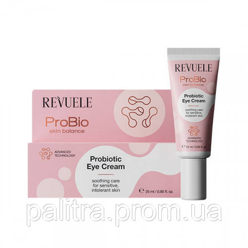 Крем для шкіри навколо очей із пробіотиками Revuele Skin Balance Probiotic Eye Cream 25 мл