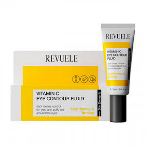 Флюїд для шкіри навколо очей Зміцнення й ліфтинг Revuele Vitamin C Eye Contour Fluid 25 мл