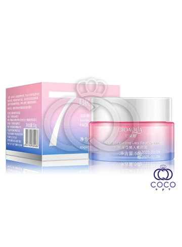 Крем для обличчя з гіалуроновою кислотою BIOAQUA 7 Hyaluronic Acid Lazy Vegan Cream 50g, фото 1