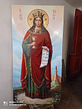 Ікони для храмів, іконостасів. Ікона писана Свята Варвара, фото 7