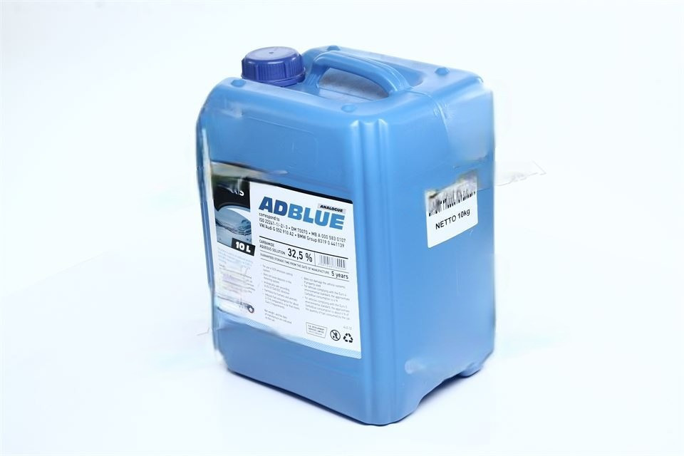 Жидкость AdBlue для снижения выбросов систем SCR (мочевина) 10 л 502095 AUS 32