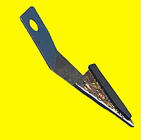Нож нижний В-24 неподвижный для дискового ножа с диаметром диска 70 мм